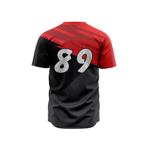 Uniforme de baseball respirant de haute qualité, impression par sublimation personnalisée, maillot de softball pour hommes, taille plus, séchage rapide, vêtements de sport OEM - Product Image 5