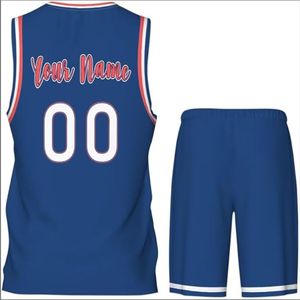 Nueva Llegada, Conjunto de Camisetas de Baloncesto Deportivas Unisex Personalizadas, Estampadas, de Verano, con Nombre y Número del Equipo, Tallas Grandes, 100% Poliéster - Product Image 2