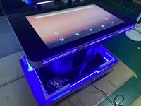 DEDI Manufacturing 43 pouces Multi Touch Étanche Interactive Lcd Écran Café Table De Jeu Intelligente Avec Tactile Pour Mall Restaurant