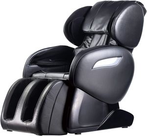 Sillón de Masaje de Cuerpo Completo, Gravedad Cero, Reclinable, Modo Automático, Técnica de Masaje con Bolsas de Aire, Masaje con Estiramiento de Yoga, Control por Aplicación, Negativo - Product Image 1