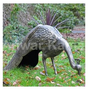 Vente chaude Heavy Duty Fonte Autoportant Flamingo Sculpture De Jardin Sculpture Décorative Pour Cour Parc Patio Jardin Décor - Product Image 5