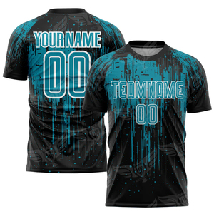 เสื้อยืดสตรีทแวร์แบบสั่งทำพิเศษ พิมพ์ลายแบบซับลิเมชั่น ชื่อและหมายเลขส่วนตัว เสื้อเจอร์ซีย์สไตล์สตรีท แนวสปอร์ต ยุคใหม่ - Product Image 3