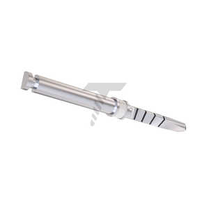 Taladro corto Irrigado externo de 02,0mm, código de color blanco fabricado en acero inoxidable, fabricado en Israel - Product Image 2