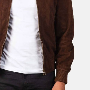 Vestes en cuir suédé de chèvre pour hommes High Street du Pakistan Veste en daim en cuir de haute qualité pour homme - Product Image 6