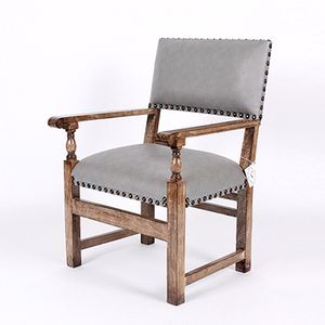 Dining <b>Chairs</b> number 2312, made of mahogany wood with foam and soft fabric seats suitable for dining or the garden - Product Image 2