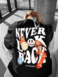 Tie Dye camiseta de gran tamaño Unisex verano suelta ajuste Camiseta holgada Hip Hop camiseta Streetwear gráfico camiseta logotipo personalizado peso pesado - Product Image 5