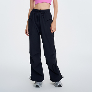 กางเกงโยคะกลางแจ้งกางเกงเลกกิ้งสำหรับผู้หญิงกางเกงแห้งเร็วเอวสูงยืดระบายอากาศได้ดีมีกระเป๋าเก็บของ - Product Image 5