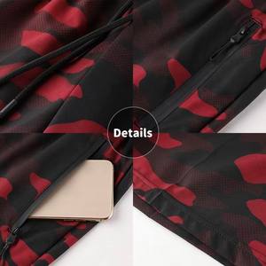 กางเกงขาสั้นออกกำลังกายตาข่ายแบบเป็นมิตรกับสิ่งแวดล้อม ขายส่ง บริการ OEM แบบเรียบๆ ไม่มีลาย รับสกรีนโลโก้ ระบายอากาศได้ดี สำหรับผู้ชาย - Product Image 6