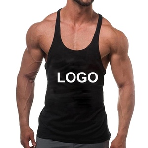New Design Bamboo Mens Gym Tank Top Fitness Sport Wear Workout Tank Top Quick Dry Men's <b>Vests</b> - Product Image 1
