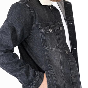 Chaqueta Vaquera Vintage para Hombre, Otoño-Invierno, Informal, de Alta Calidad, Transpirable, de Secado Rápido, Ecológica, Resistente al Viento, Servicio OEM/ODM, Venta al Por Mayor - Product Image 4