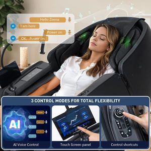 Sillón de Masaje Mecánico 4D, Cápsula Espacial Multifuncional para el Hogar, para Amasar, Masajear y Golpear, Dispositivo de Masaje Inteligente - Product Image 5