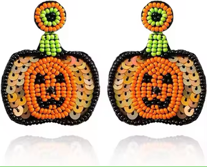 ต่างหูรูปใบไม้ปักด้วยลูกปัดงานแฮนด์เมดดีไซน์ใหม่สุดหรูสำหรับผู้หญิงพร้อมลุคสุดน่ารักทันสมัย - Product Image 5