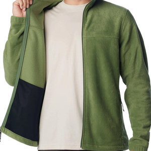 Veste Pour Hommes Confortable Style Décontracté Veste Polaire Respirante Pour Hommes Fermeture Éclair Avant Manches Longues Col O Poignets Élastiques - Product Image 5