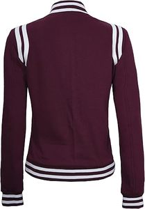 Custom Made Fashion Varsity <b>Jacket</b> Women Baseball Style High School Letterman <b>Jacket</b> OEM Womens Crop Bomber <b>Jacket</b> Manufacturer - Product Image 3