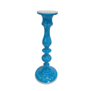 Bougeoir en aluminium Blanc Cuivre Antique utilisé dans les cérémonies spirituelles Décorations pour la maison Supports de chandeliers - Product Image 3
