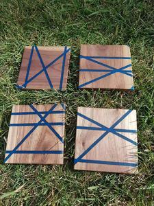 Jouets éducatifs enfants dessin livre en bois napperon sous-verre pour bébé matelas à langer Table noël Vintage luxe espace sac décontracté - Product Image 3