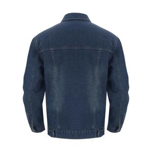 Blouson en jean personnalisé pour homme 2025 de haute qualité 100 % coton imperméable coupe-vent respirant écologique séchage rapide hiver avec logo frontal - Product Image 5