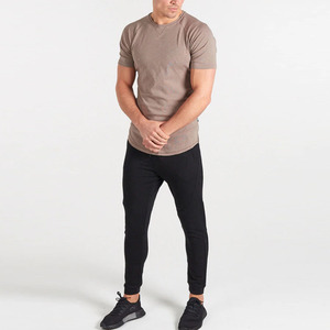 Camisetas lisas impresas en blanco y negro, venta al por mayor, camiseta en blanco personalizada 100% algodón, camiseta con logotipo impreso para hombre - Product Image 4