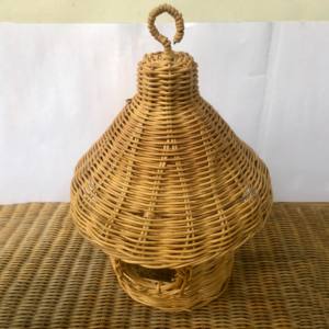 Nids en rotin faits à la main pour oiseaux, Bali, nid en osier pour oiseaux, extérieur, suspendu, nid pour oiseaux sauvages - Product Image 5