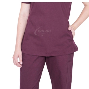 Conjunto de Uniformes Médicos Elásticos para Mujer, Uniforme de Hospital de Poliéster, Uniformes de Enfermería Elegantes para Médicos y Enfermeras, Venta al Por Mayor OEM - Product Image 4