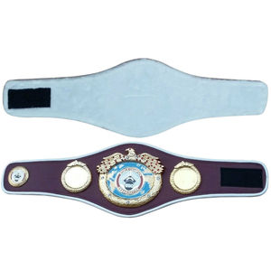 เข็มขัดแชมป์มวยแบบกำหนดเองพร้อมสายหนัง - Product Image 1