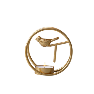 Stylish Design Metal <b>Tealight</b> <b>Candle</b> Holder With Round Shape Gold Color for Home & Wedding Lighting Decoration - Product Image 3