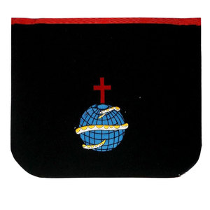 ผ้ากันเปื้อนหนังทรงกลมสไตล์สก๊อต2025 Aasr ปักด้วยมือ18TH องศา - Product Image 2