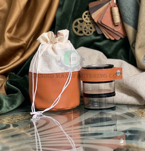 Quemador de Incienso de Sándalo Ecológico Transparente Moderno con Correa de Cuero, Difusor de Aromaterapia para Uso en Todas las Estaciones - Product Image 3