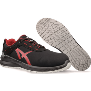รองเท้าเซฟตี้ GRID LOW S3 SRC EN ISO 20345:2011 ไซส์ 45 W.11 สีดำ/แดง - Product Image 2