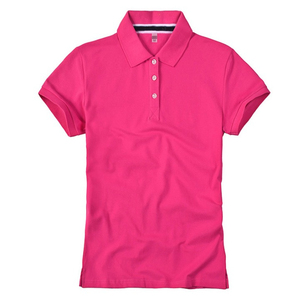 Fabricantes Polo de ropa de mujer personalizado transpirable Sublimación Camisa de manga corta de alta calidad para damas Luz - Product Image 4