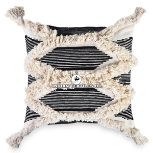 ITHL Decorative Luxury Boho Tufted Cushion Cover <b>Pillow</b> Cover Home Decoration Hand Woven Cotton <b>Pillow</b> Cover Wholesale - Product Image 3