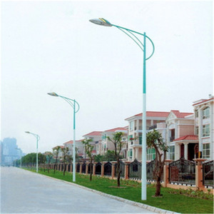 Ornement de rue extérieur moderne, nouveau design, lampadaires en fonte de luxe, poteaux d'éclairage décoratifs en <span class=keywords><strong>fer</strong></span> <span class=keywords><strong>forgé</strong></span> - Product Image 5