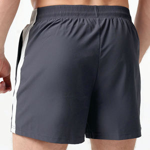 Pantalones cortos superelásticos de tela de ébano Lab, 360, 5 pulgadas, con paneles de ventilación laterales y bolsillos con cremallera - Product Image 3