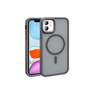 Funda de TPU Suave Compatible con MagSafe para iPhone 12 Plus, Carcasa Protectora Mate Anti-Golpes con Parte Trasera Mate - Product Image 1