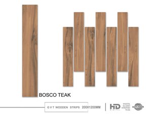 ห้องนอนพอร์ซเลนภายในสี่เหลี่ยมผืนผ้าเคลือบด้านขนาด200x1200มม. มีลักษณะเป็นกระเบื้องเซรามิกปูพื้นทำจากไม้ - Product Image 2