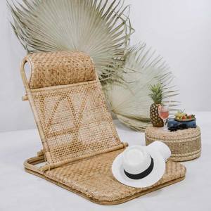 <b>Rattan</b> webbing beach chairs for <b>sale</b> good price patio picnic chair with comfortable head rest - Product Image 4
