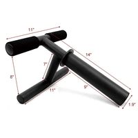 Barra Tibial para Entrenamiento de Pantorrillas, Resistente, Sin Metal, Pesas Libres de 3 kg, Equipo de Ejercicio para el Hogar, Color y Logotipo Personalizables, Unisex