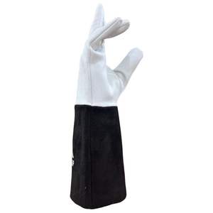 Gants de soudage TIG XL de haute qualité taille personnalisée en cuir imperméable avec doublure en coton conception de sécurité travail de protection - Product Image 5