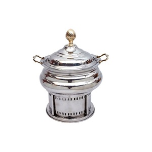 Attractive Design Food Serving Chafing <b>Dish</b> Stainless Steel Chafing <b>Dish</b> With <b>Stand</b> for Wedding Party Use - Product Image 6