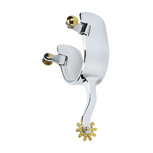 Espuelas de equitación de acero inoxidable para hombres de alta calidad, mejor precio de venta al por mayor, equipo de seguridad ecuestre superior - Product Image 5