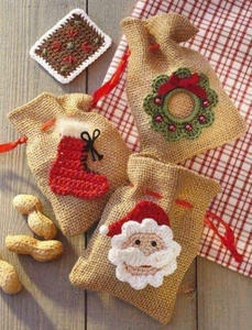 Artisan Seagrass Holiday <b>Gift</b> Bag Organic Eco Friendly Xmas Packaging for Presents <b>Weddings</b> <b>Hampers</b> Festive Home - Product Image 3