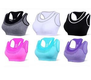 Soutien-gorge de sport réversible à séchage rapide et maintien élevé, non ajustable, respirant, bretelles racerback, motif léopard, pour les activités sportives - Product Image 3