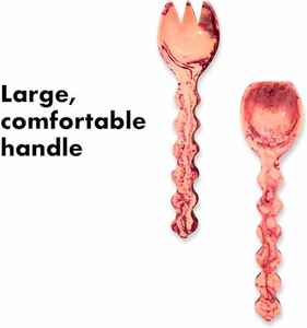 Cuchara para Servir Ensaladas Multifuncional Moderna, Hecha a Mano con Cuentas de Resina, Ecológica, Apta para Lavavajillas, Herramientas para Ensaladas Globales - Product Image 1