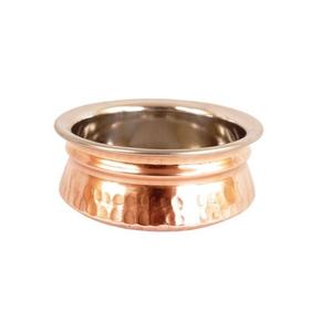 Pot de service en cuivre pur de taille personnalisée avec un design en relief pour la cuisine à domicile, pot de service, plat, design personnalisé pour la maison - Product Image 3