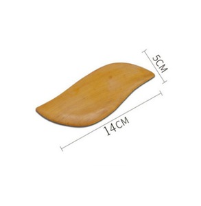 Masseur en bois Gua Sha pour détendre les muscles, artisanat en bois d'acacia massif - Product Image 4