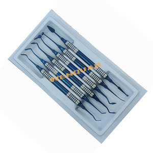 6Pcs Set Dental Composite <b>Resin</b> Filling Instrument Stainless Steel Non Stick Restorative Dental Tool <b>kit</b> - Product Image 4