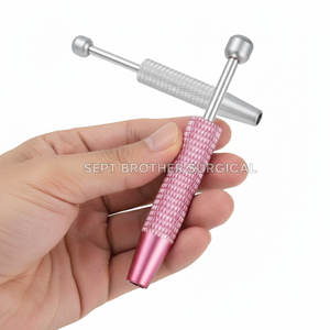 Herramienta Profesional Manual para Perforaciones Corporales, Instrumento de Acero Inoxidable para Perforaciones de Oreja y Nariz - Product Image 1