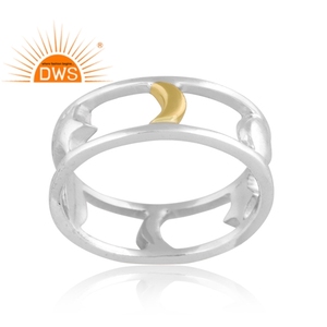 Anillo de banda apilable de Plata de Ley 925 de la mejor calidad, joyería personalizada para mujer, regalo para ella - Product Image 4