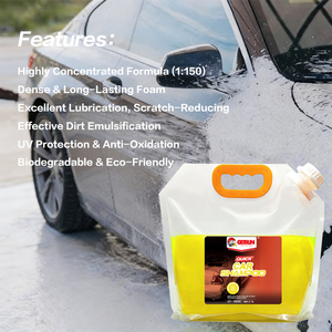 แชมพูล้างรถสูตรเข้มข้น เก็ตซัน  ทำความสะอาดล้ำลึก ปกป้องจากรังสียูวี ย่อยสลายได้ทางชีวภาพ - Product Image 6