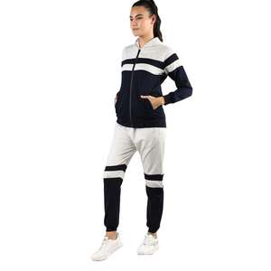 Conjunto Deportivo de Dos Piezas con Capucha para Niños, Unisex, Estilo Casual, Color Sólido, 100% Poliéster - Product Image 3